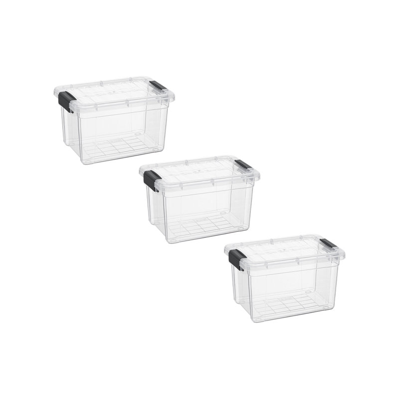  Boîte de crayons en plastique empilable X, 1,4 pte