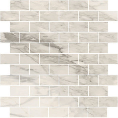 Carreau de mur et de plancher en brique de porcelaine 1 po x 2 po