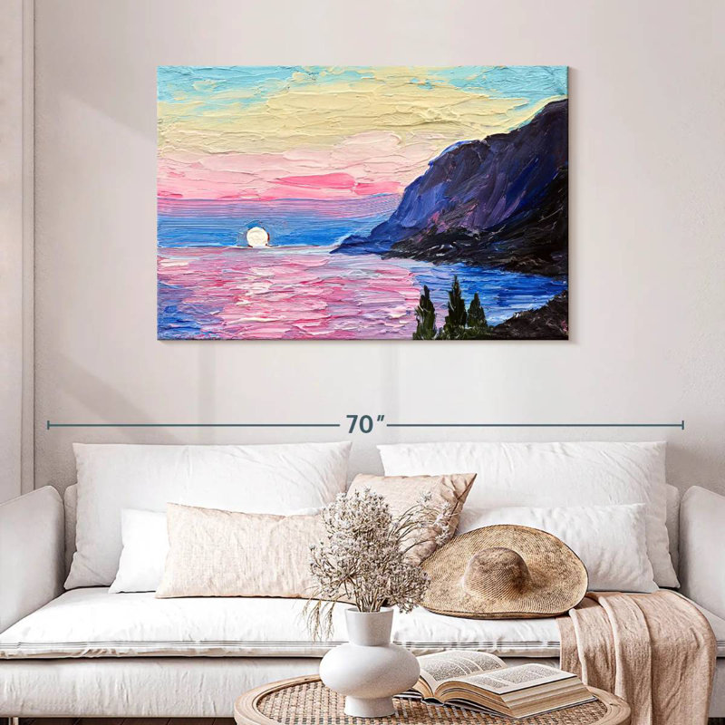 Gillard Pastel Sunset, 30" H x 45" W