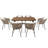 7 Pieces Patio Dining Set-1549952782