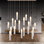 Opal Candle 19 - Light Cluster Pendant