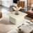 Aurel 31.5" Fluted Square Coffee Table-1711633965