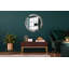 Huldar Glass Flat Wall Mirror
