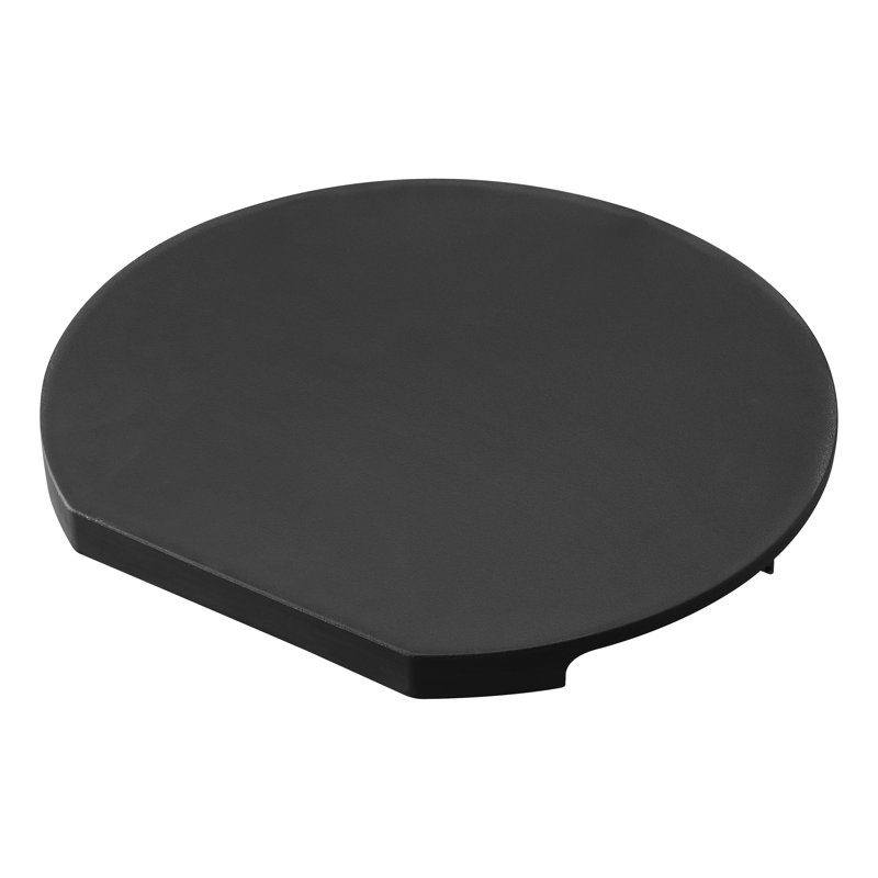 Black Round Magnetic Polypropylene Cutting Board, 11.81"