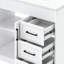 Freestanding Standard Single Vanity Bathroom Vanity With Ceramic Top