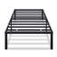 Structure de lit plateforme robuste en métal 18 po, capacité de 1 100 lb, sans sommier, rangement sous le lit-1055442605-1055442606
