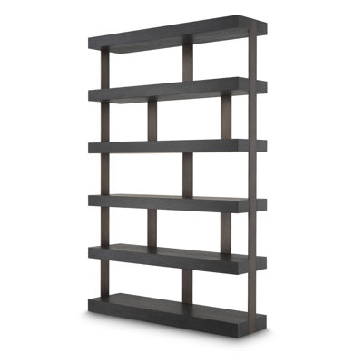 Bibliothèque en acier inoxydable Dalmar H 90,55 "x 59,06"