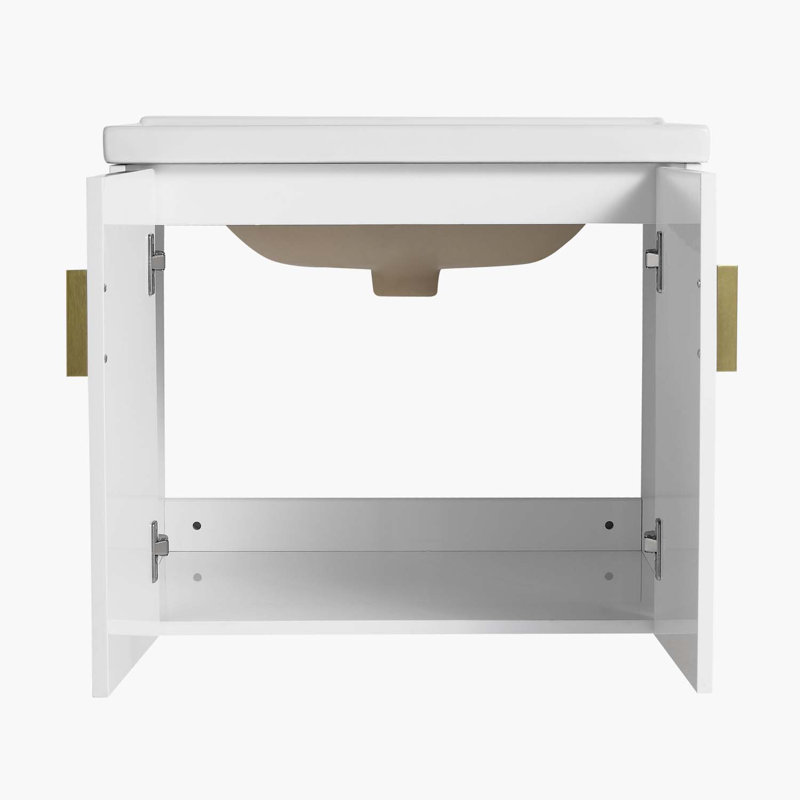 Ensemble de meuble-lavabo simple mural 24 po Autym
