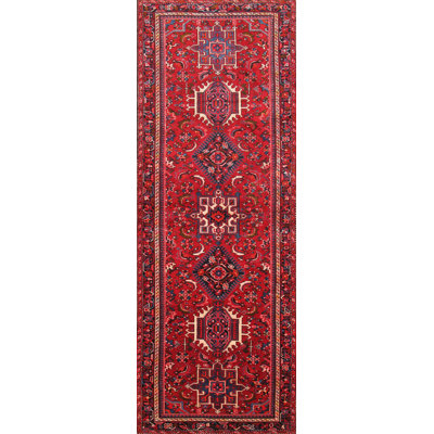 Antique One-of-a-Kind 3'11" X 10'7" Area Rug
