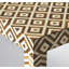 Crispin Wood & Bone Inlay 48"W Bench