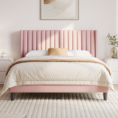 Upholstered Panel Bed