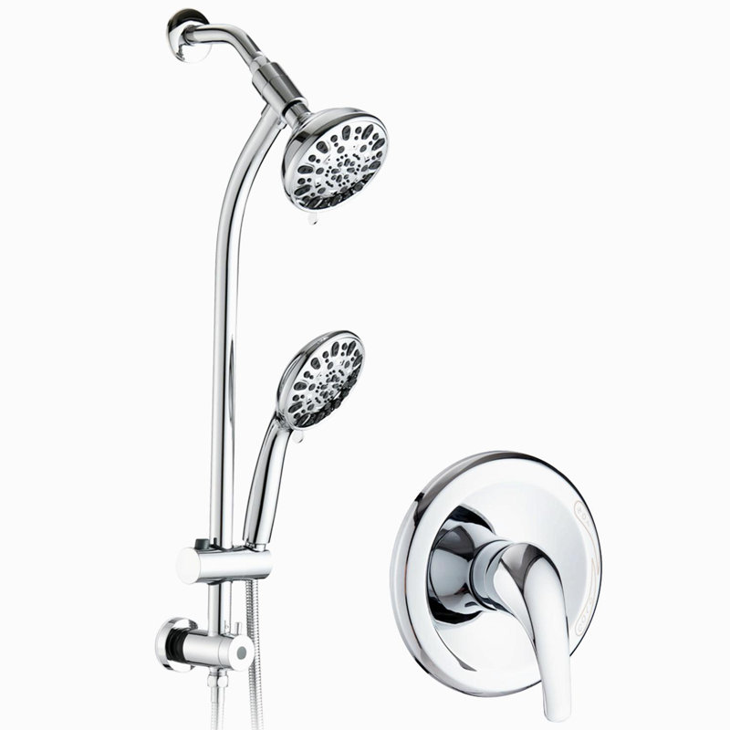 with Rough in-Valve, Chrome