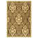 Arneshia Damask Brown/Natural Indoor/Outdoor Area Rug