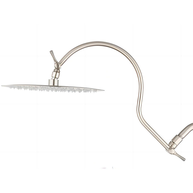 Rain Adjustable Shower Head 1.8 GPM GPM, Brushed Nickel