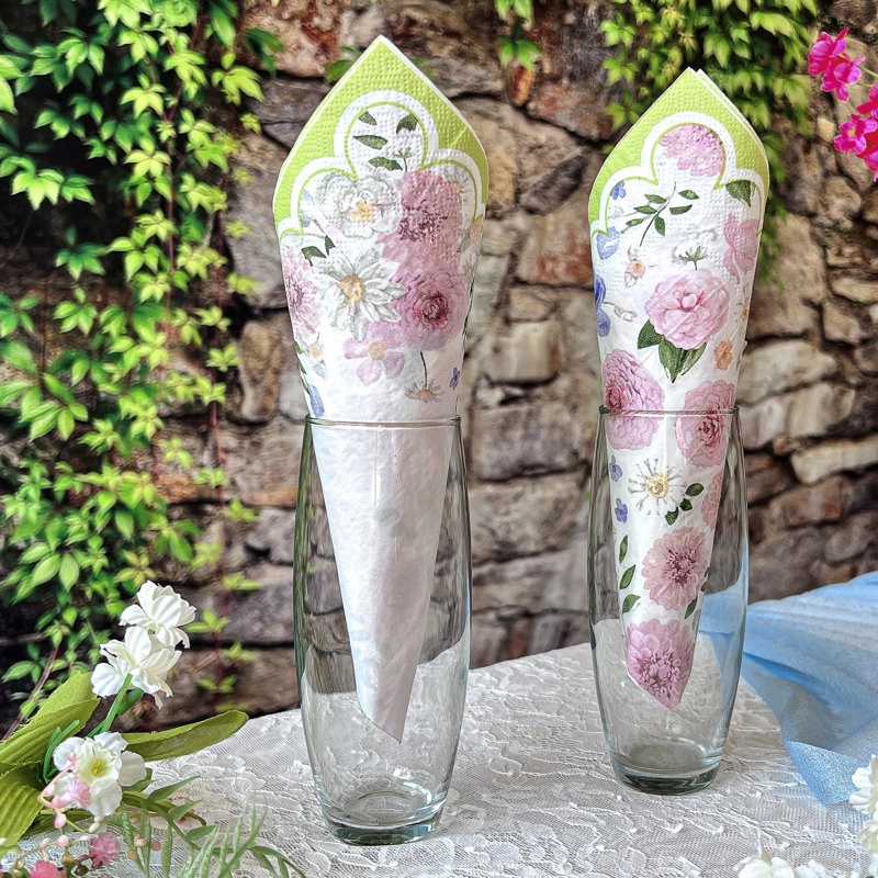 Ensemble de 30 serviettes en papier Tea Time Party