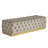 Polyester Blend Upholstered Bench - Taupe