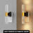 Black & Brass Warm White 3000K Bubble Rod Night Light