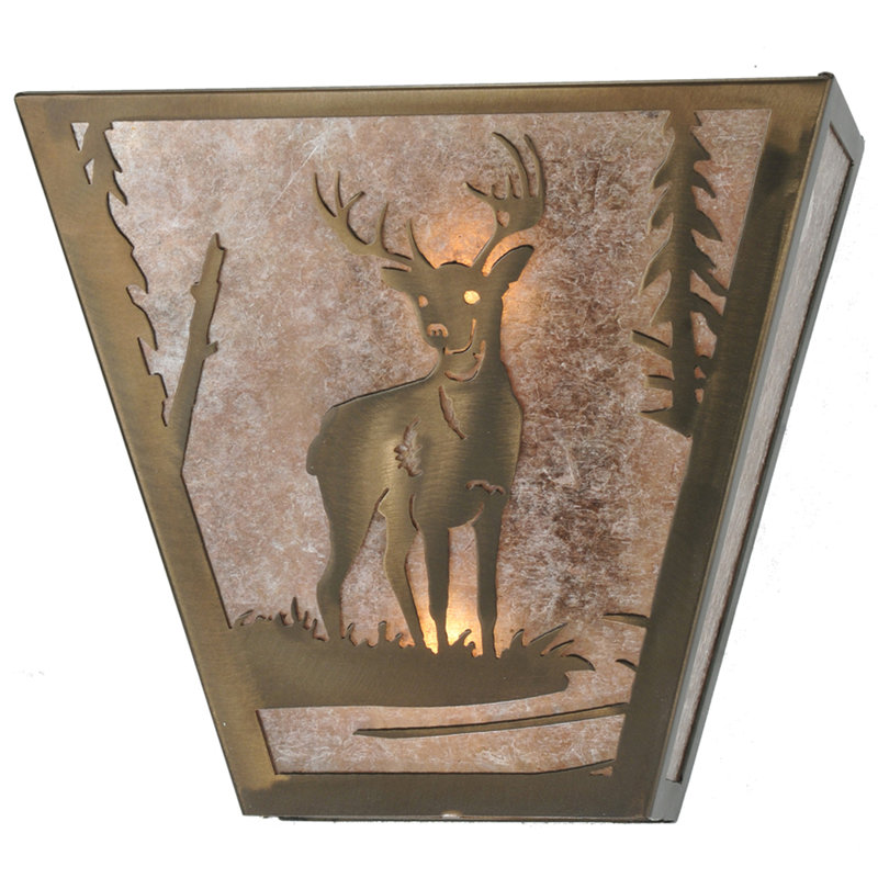Deer Creek 2 - Light Flush Mounted Sconce