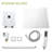 Dual Shower Head - 10 Inch Ceiling Mount Square Shower System With Rough-In Valve-118534767