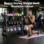 Support à haltères réglable à 3 niveaux avec capacité de 1300 lb, support de gymnastique en T pour haltères, plateaux de poids Kettlebells, noir