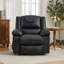 Fauteuil inclinable à télécommande chauffant et chauffant