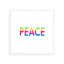 Plateau décoratif carré en acrylique Peace Rainbow-1927555044