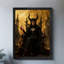 Reproduction d'art encadré noir, "The Dark Queen on the Thorn Throne"-1233457963