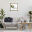 Cadre flottant Proverbe et fleur abstraite, design par Amber Clarkson-680484903-680484897