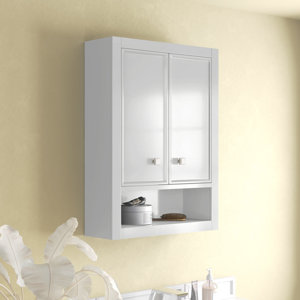 Myrick 24" W x 33" H x 8" D Wall Mounted Bathroom Cabinet