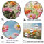 Zinnias Country Charm I sur impression sur toile-97033820-97033832