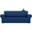 Polyester bleu royal