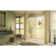 Charisma 60" x 78.75" Rectangle Bypass Sliding Shower Door with Base Included