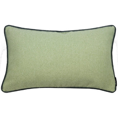 Herringbone Wool Blend Outdoor Pillow Cover