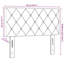  Velvet Headboard Argyle With Headboard 90 Cm Velvet-891532147