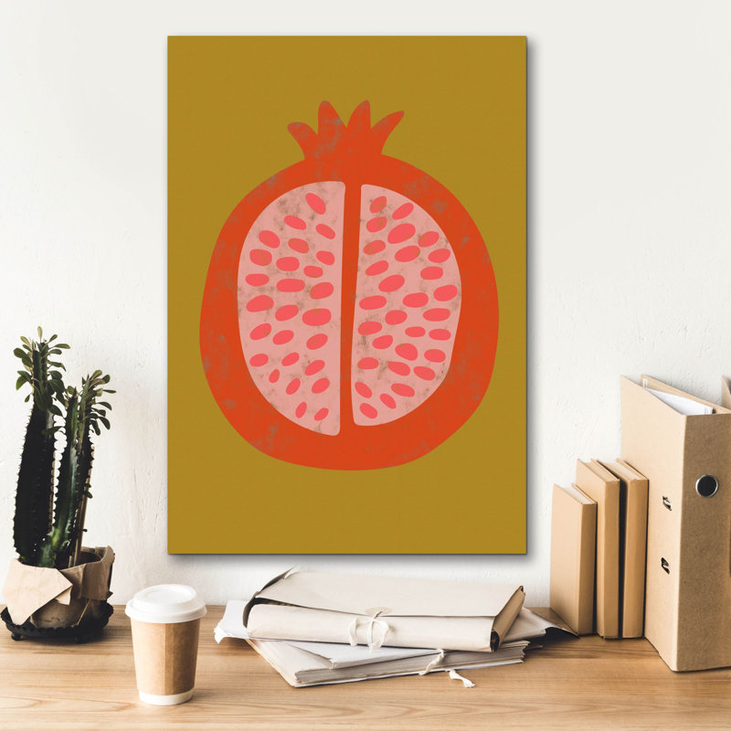Toile épique Graffiti «Fruit Party 6» par Chariklia Zarris, 18 po x 26 po, H 26 po x l 18 po