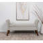 Banc de rangement rembourré en velours Jedu-1741315610