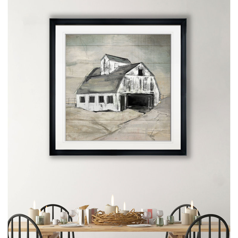«Country Memories», reproduction de peinture à l'huile sur toile tendue, H 30,5 po x l 30,5 po x P 1,5 po