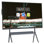 Tableau blanc interactif JYXCN 75 "à écran tactile 4K pour la classe, le bureau et le salon (support mural inclus)