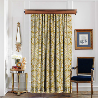 Panneau de rideau simple semi-transparent Cardiff Ikat