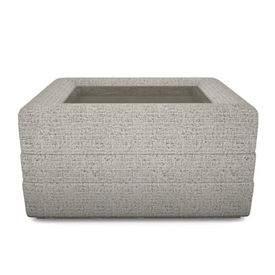 Boyden Ottoman with Wood Tray