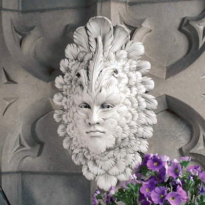 Sculpture murale «Presence of Carnevale Greenman»