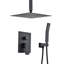 Ensemble de système de douche de plafond avec douchette 12 po-122404488