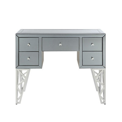 40'' Glass Top Console Table