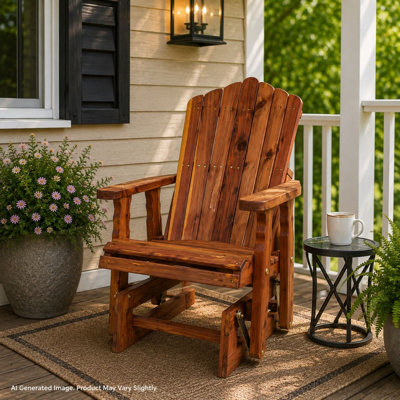 Wood Outdoor Glider