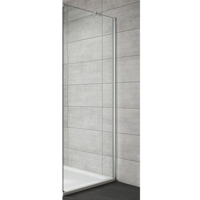 Semi-Frameless Fixed Glass Panel with Clear Glass