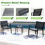 Ensemble bistro long pour 2 personnes 19,2 po Abrien Square