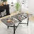 Aveline Extendable Dining Table 47" To 63" - Expandable Table With X-Brace Metal Legs, Smooth Glide Mechanism, Seats 6-8, Space Saving For Small Areas-1729378922