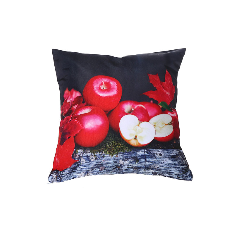 Cotton Blend Throw Pillow