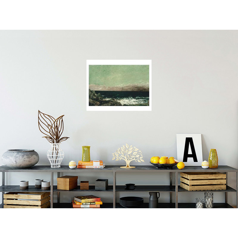 Reproduction giclée par Gustave Courbet, H 22 po x l 28 po