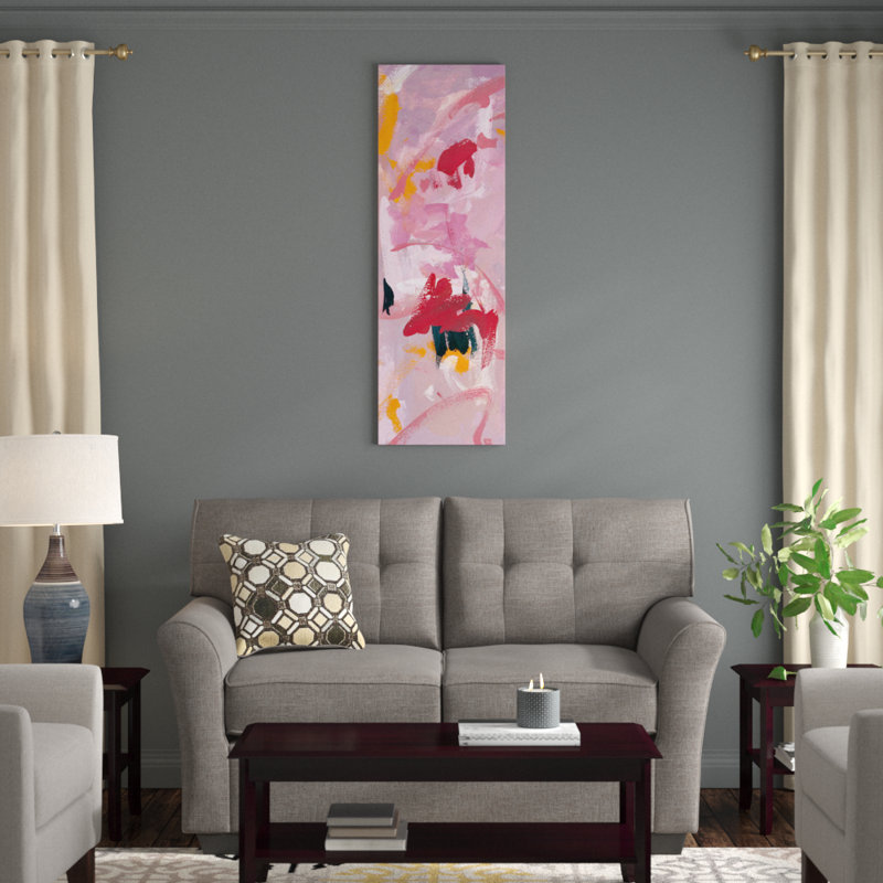 « composition 1a », reproduction sur toile, H 72 po x l 24 po x P 1,5 po